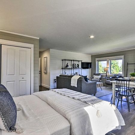 Scenic Studio With Loft And View Of The Columbia River Carson Eksteriør billede