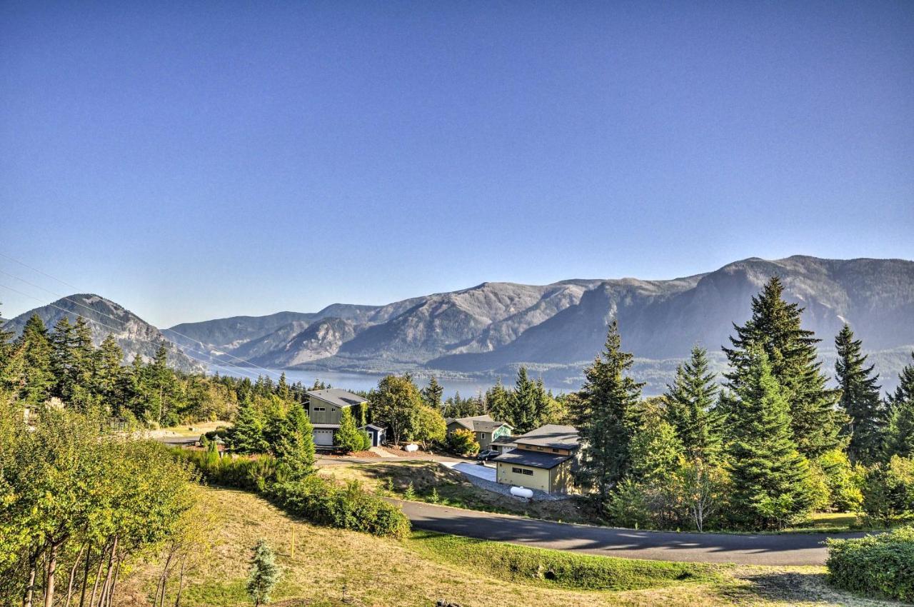 Scenic Studio With Loft And View Of The Columbia River Carson Eksteriør billede