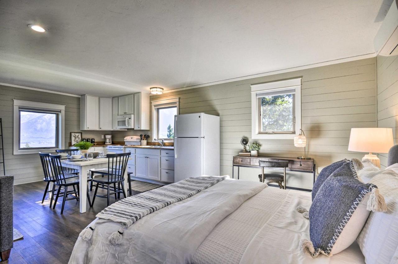 Scenic Studio With Loft And View Of The Columbia River Carson Eksteriør billede