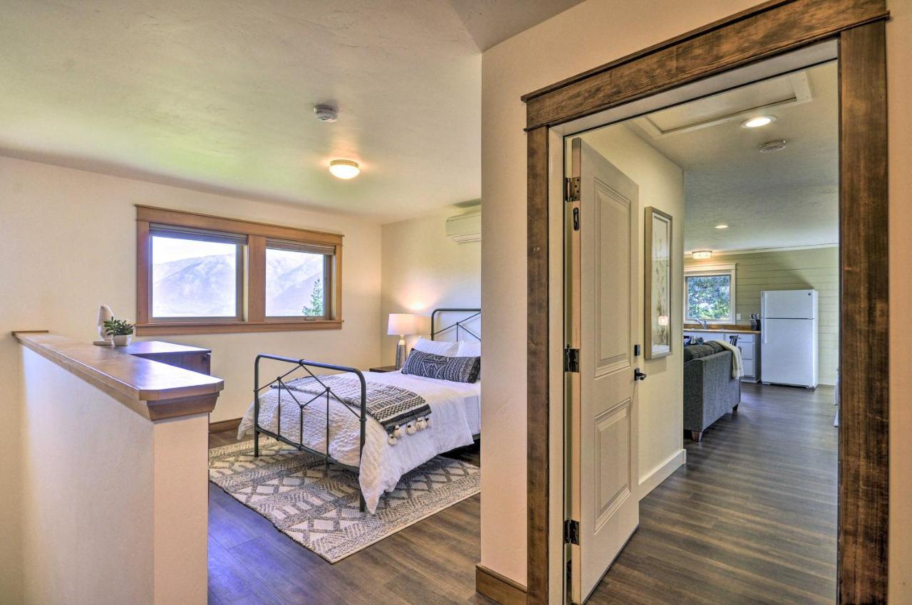 Scenic Studio With Loft And View Of The Columbia River Carson Eksteriør billede