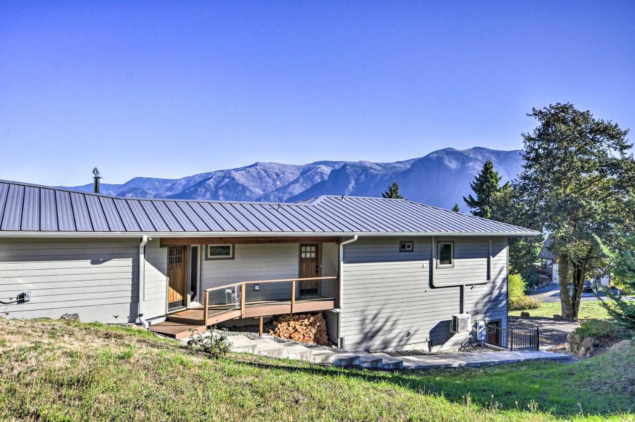 Scenic Studio With Loft And View Of The Columbia River Carson Eksteriør billede